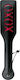 XOXO Leather Paddle Paddle Black