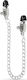 Easytoys Big Nipple Clamps with Chain Nipple Clamps in Silver Color