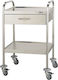 +DM Medical Wheeled Nursing Table W60xD40xH80cm D-30