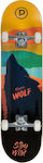 Playlife Firce Wolf Complet Placă scurtă Multicolor