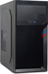 Inter-Tech 6502 Romea Micro Tower Computer Case Black