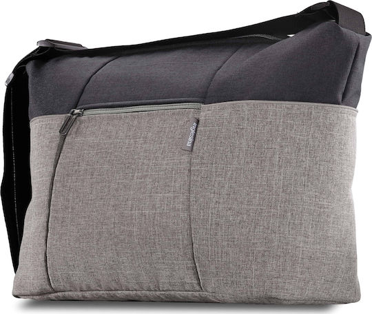 Inglesina Τσάντα-Αλλαξιέρα Ώμου/Χειρός Trilogy Grey 38x16x28εκ.