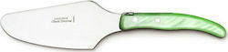 Claude Dozorme Laguiole Inox Serving Spatula Green