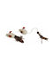 Pet Camelot Cat Toy Mouse Cat Toy with Natural Materials 4.5cm 2pcs 2pcs