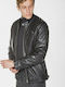 Defoe Lederjacke Jacke Biker Schwarz