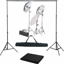 vidaXL Photography & Video Lighting Kit with 3 Lights 100W 5500K with Tripod vidaXL Photography & Video Lighting Kit with 3 Lights 100W 5500K with Tripod