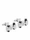 Senza Silver Cufflinks