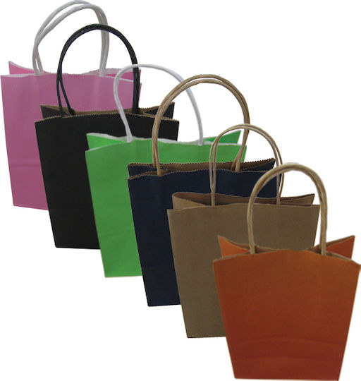AGC Paper Gift Bag 11x27cm 12 Pieces (Miscellaneous Colours)