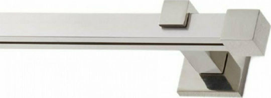 Anartisi Madison Einweg Vorhangschiene Nickel Satinet 160εκ. Anartisi Madison Einweg Vorhangschiene Nickel Satinet 160εκ.