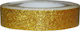 Adhesive Decoration Tape Glitter Adhesive Tape 1.5cm x 2m Gold 27774-18