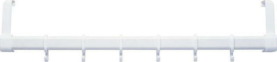 Wenko Κρεμάστρα Πόρτας 6 Θέσεων Πλαστική 57x11x4εκ.