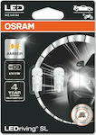 Osram Λάμπες Αυτοκινήτου & Μοτοσυκλέτας Ledriving SL Yellow T10 LED Πορτοκαλί 12V 0.5W 2τμχ