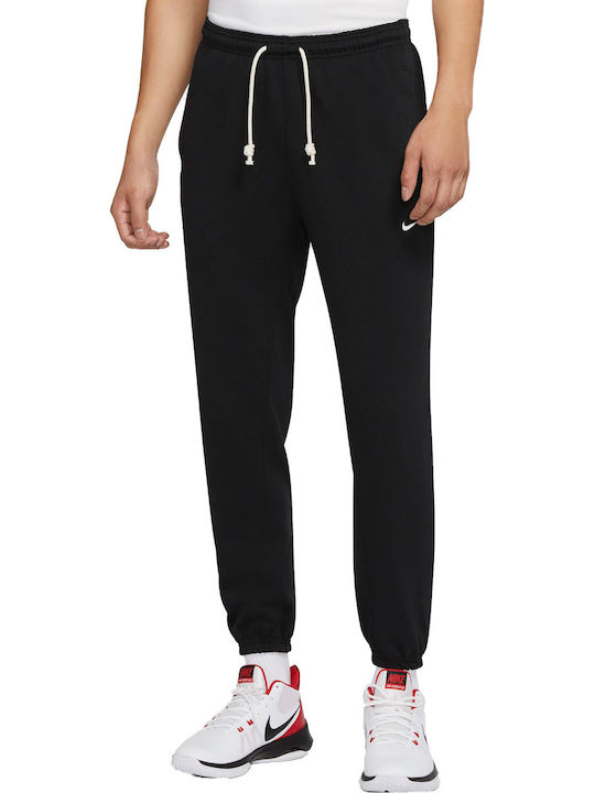 Nike Standard Issue Παντελόνι Φόρμας Dri-Fit με Λάστιχο Μαύρο