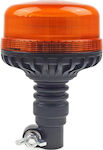 AMiO Car Beacon LED 12 / 24V Waterproof with Orange Lighting 02293