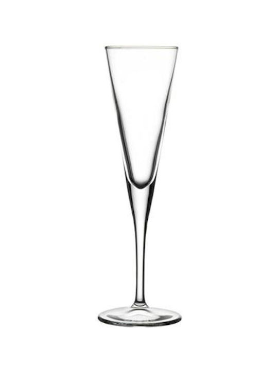 Espiel V Line Glass Champagne made of Crystal Goblet 150ml 1pcs