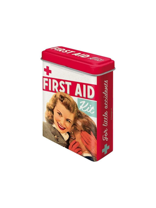 Nostalgic Art Cereal Box with Lid Metallic Red 7x3x10cm 1 Piece