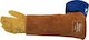 Weldas Sleeves for Work Brown Leather 1pcs