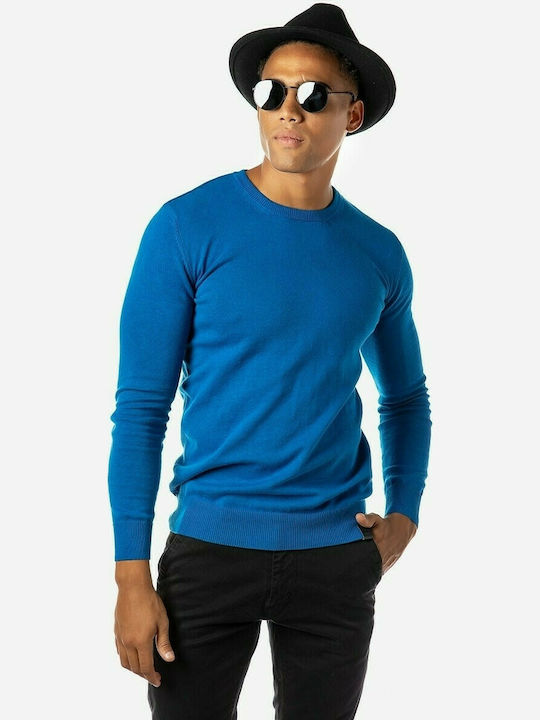 Camaro Men's Long Sleeve Sweater Blue 20501-824-11