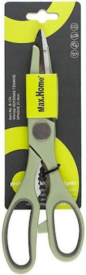 Max Home Kitchen Scissor 21.5cm Green