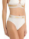 High Leg Brief Talie înaltă Femeie Slip Alb