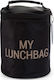 Childhome School Insulated Hand Lunch Bag Gold 18 x 18 x 22cm