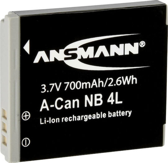 Ansmann Μπαταρία Φωτογραφικής Μηχανής A-Can NB-4 L 5022263 Ιόντων-Λιθίου (Li-ion) 700mAh Συμβατή με Canon