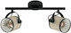 Eglo Ceiling Mount Light 44cm Black with Socket E27