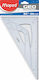 Maped Geometric Triangle Plastic Transparent 26cm Geometric Τρίγωνο 60ο 26εκ