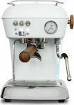 Ascaso Dream Pid Mașină de cafea espresso 1100W Presiune 20bar Alb