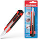ErichKrause Folding Knife with Blade Width 9mm Red