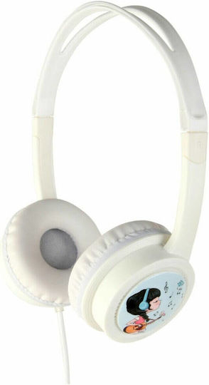 Gembird MHP-JR Wired On Ear Headphones White