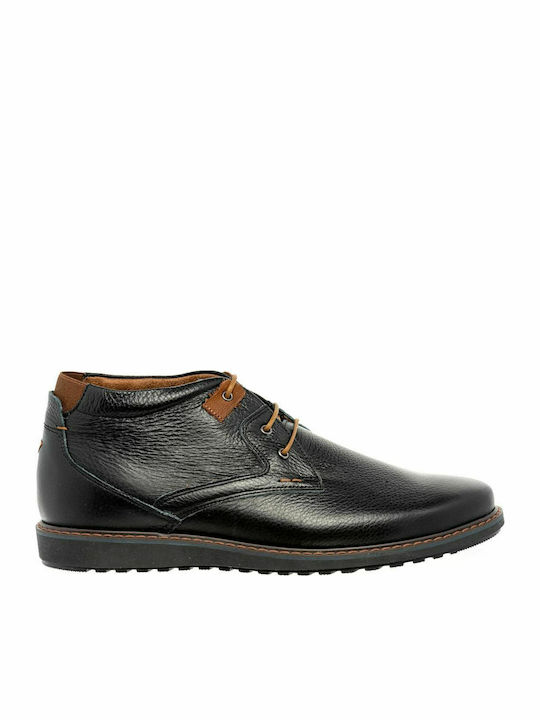 Northway Men's Leather Boots Black