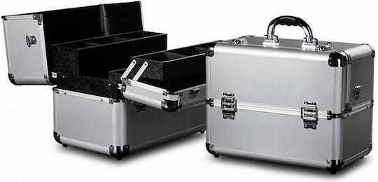 Traser Metallic Cosmetic Case Silver Matte H31.5xW41.5xD24.5cm
