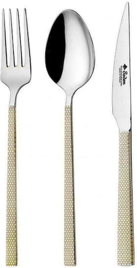 Oriana Ferelli Löffel Abendessen Rostfreier Stahl Gold Oriana Ferelli Löffel Abendessen Rostfreier Stahl Gold