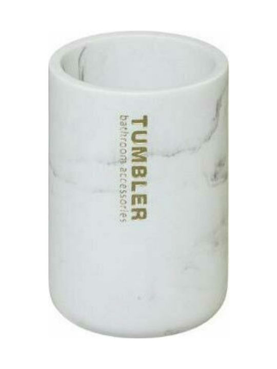 Aria Trade 160937 Tabletop Cup Holder Plastic White