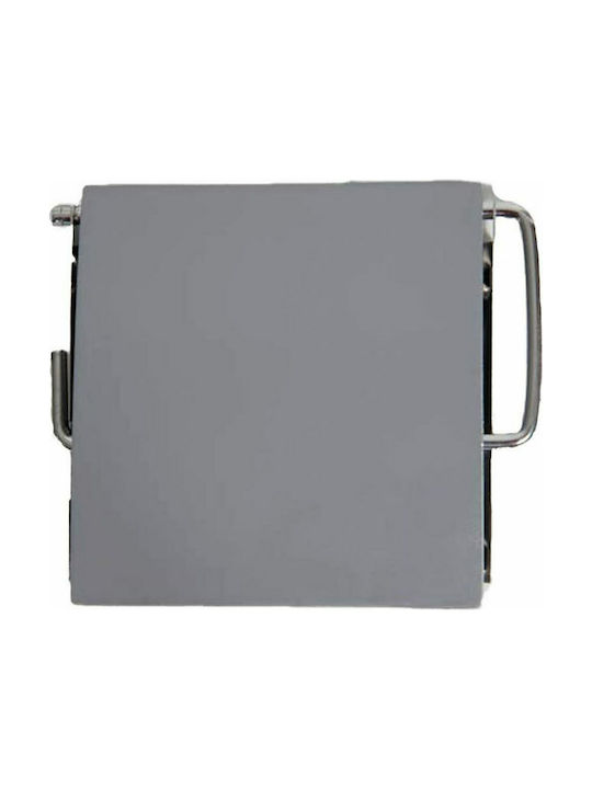 Aria Trade 6705180 Inox Paper Holder Wall Mounted Silver Γκρι