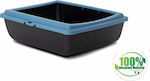 Pet Camelot Eco Cat Basin Black L48 x W38 x H14cm