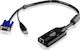 Aten KA7170 KVM Cable KA7170-AX 0.5m Local Transmitter - KVM / USB extender