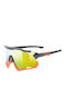 Uvex Sportstyle 228 Men's Sunglasses with Multicolour Plastic Frame and Yellow Mirror Lens S5320675316