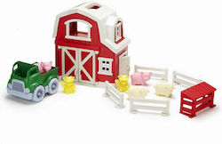 Green Toys Miniature Toy Farm Playset for 2+ Years (Various Designs/Assortments of Designs) 1pc PFRM-1158