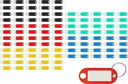 Malatec Set Keychain Tags Plastic 100pcs Malatec Set Keychain Tags Plastic 100pcs
