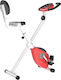 HomCom Αναδιπλούμενο Όρθιο Ποδήλατο Γυμναστικής Μαγνητικό