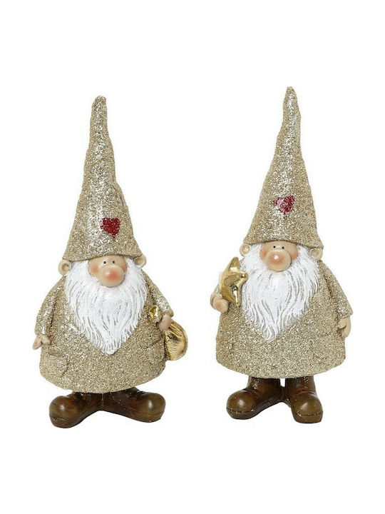 Decorative Christmas Santa Golden