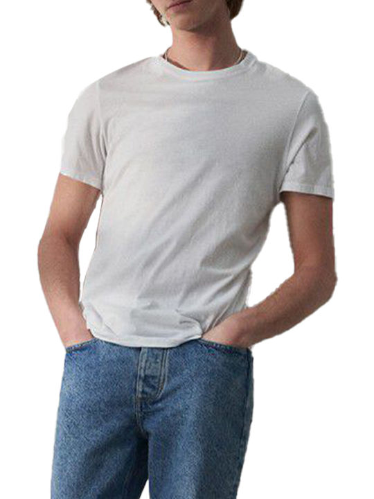 American Vintage Decatur Herren T-Shirt Kurzarm Weiß