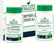 Doctor's Formulas Vitamin C Formula Fast Action 1000 mg 30 caps & Optimum Zinc 15 mg 30 tabs & Gift Vitamin D3 2000 IU 60 soft gels Multivitamin for Energy, Immune System Boost & Bone Health 30 caps