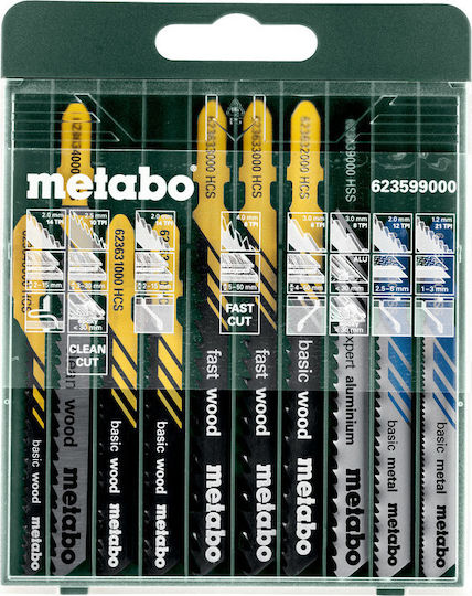 Metabo 623599000 Blade for Metal and Wood 10pcs