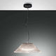 Fabas Luce Salento Pendant Light Single-Light for Socket E27 Transparent