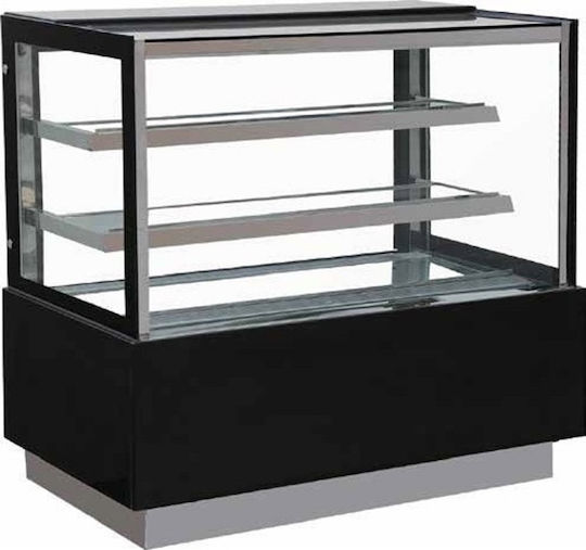 Karamco Kühlvitrine Standgerät mit 3 Ebenen mit Kapazität 450Es 120x66x120cm