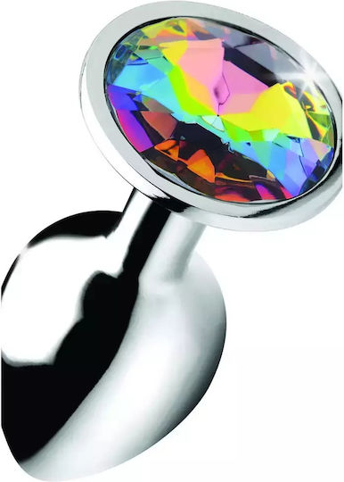 Booty Sparks Rainbow Anal Plug Klein Klein Silber