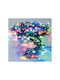 24 Lights LED 1.70m. Multicolor Battery in String 1pcs